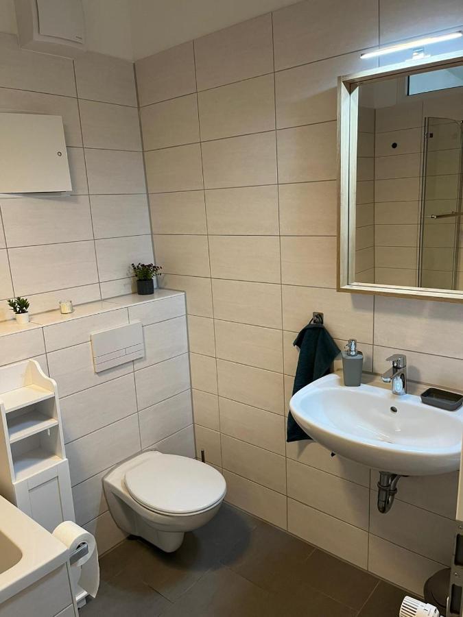 Schmuckstueck Im Herzen Rostocks Mit Gruener Oase Buitenkant foto